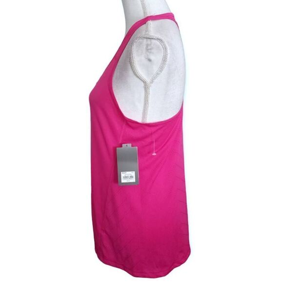 TEK GEAR Women's Tek Gear® Elastic Back Workout Tank NEON PINK SZ.S NWT. - Picture 2 of 6